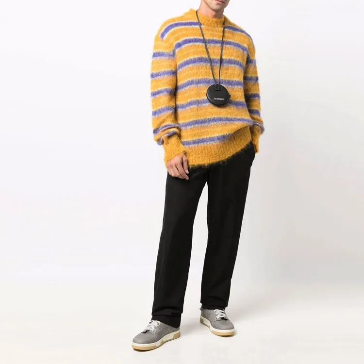MARNI Groovy Striped Mohair Sweatshirt-2