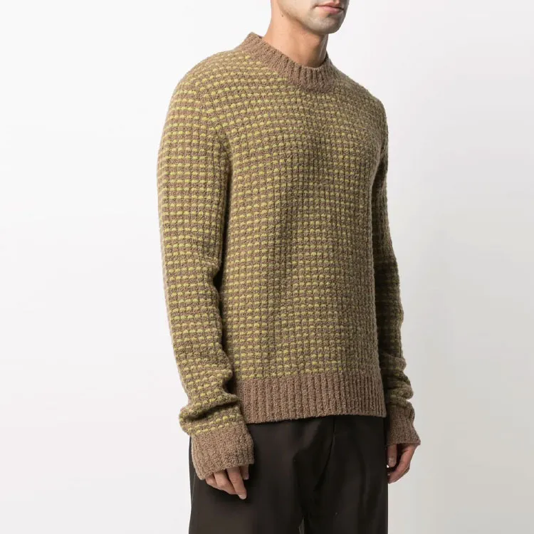 MARNI Cashmere Sweaters Men Brown-1