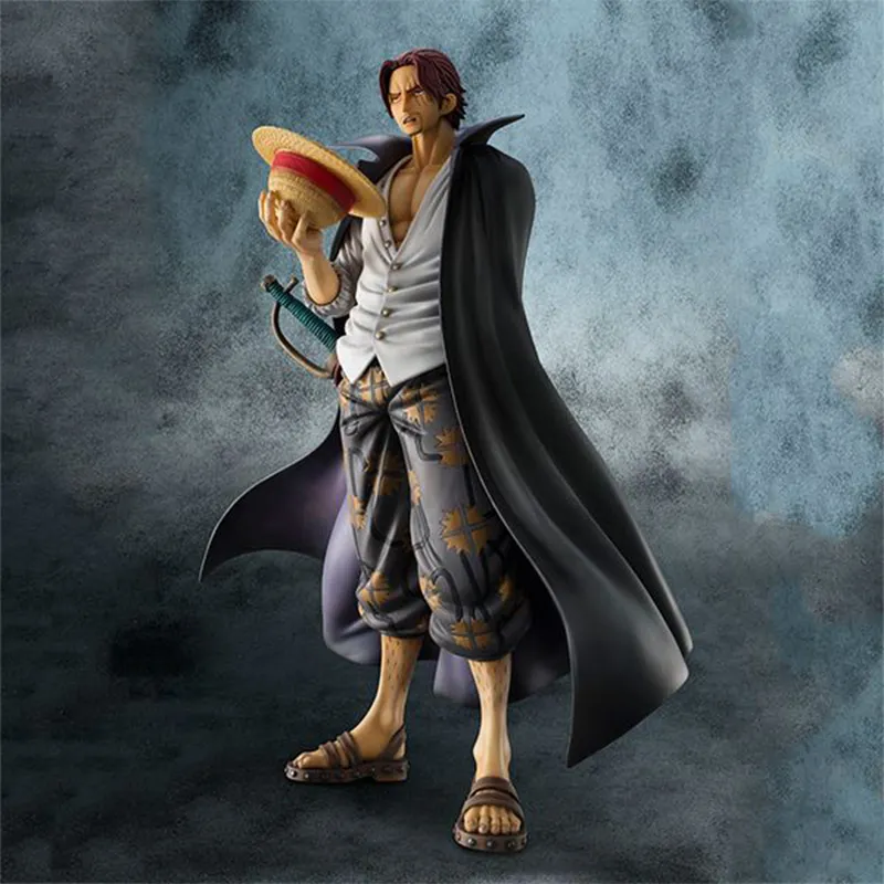 MegaHouse Shanks Pop One Piece Neo Dx Red Hair Jack Reissued Version Scale Figures 25cm-2