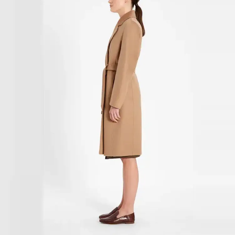 MaxMara Velvet feel Coat Women's Brown-3