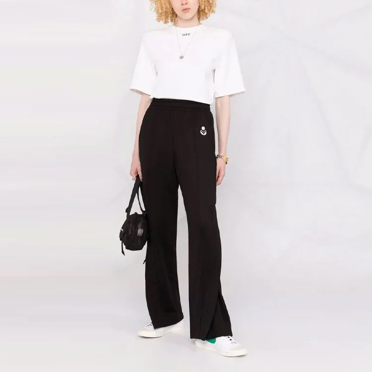 ISABEL MARANT ETOILE Inaya Wide leg Track Pants-1