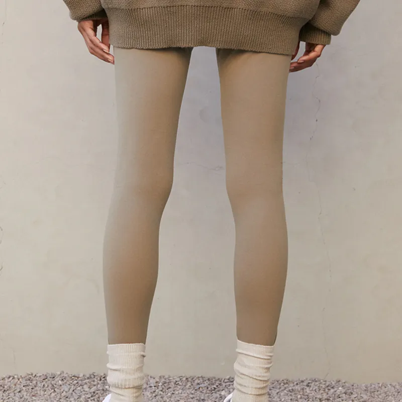 Fear Of God Essentials FW21 Knitted Sweatpants Unisex Wheat Brown-4