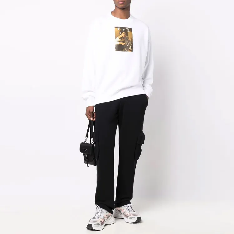 OFF WHITE FW21 Sweatshirts Men White-1