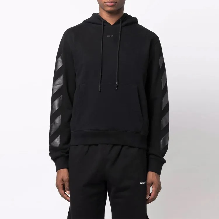 OFF WHITE Rubber Arrows Skate Slim Hoodie-2