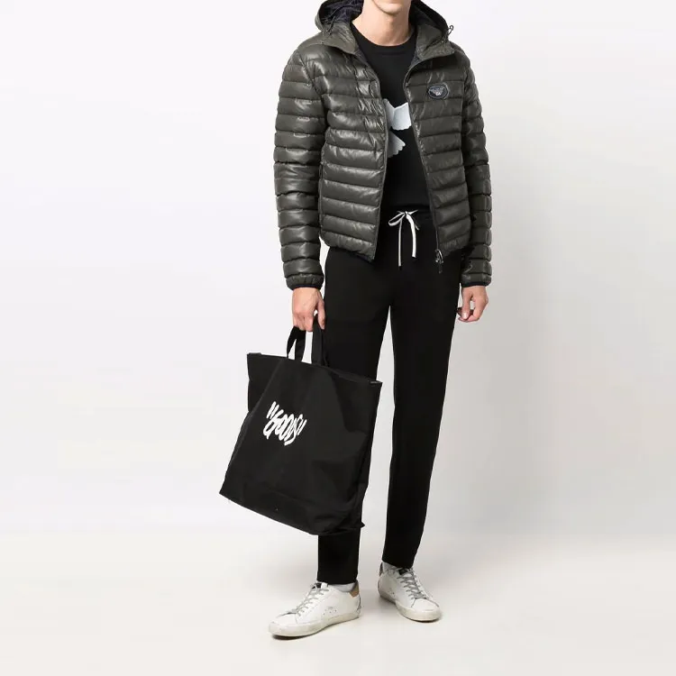 EMPORIO ARMANI Drawstring Logo print Track Pants-1