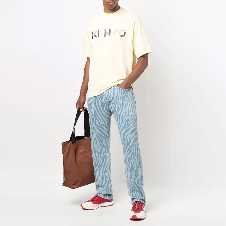 KENZO T Shirts Men Yellow-1