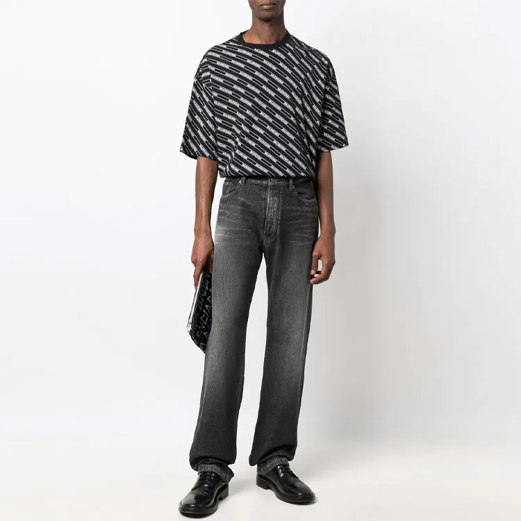 Balenciaga Jeans Men Gray-1