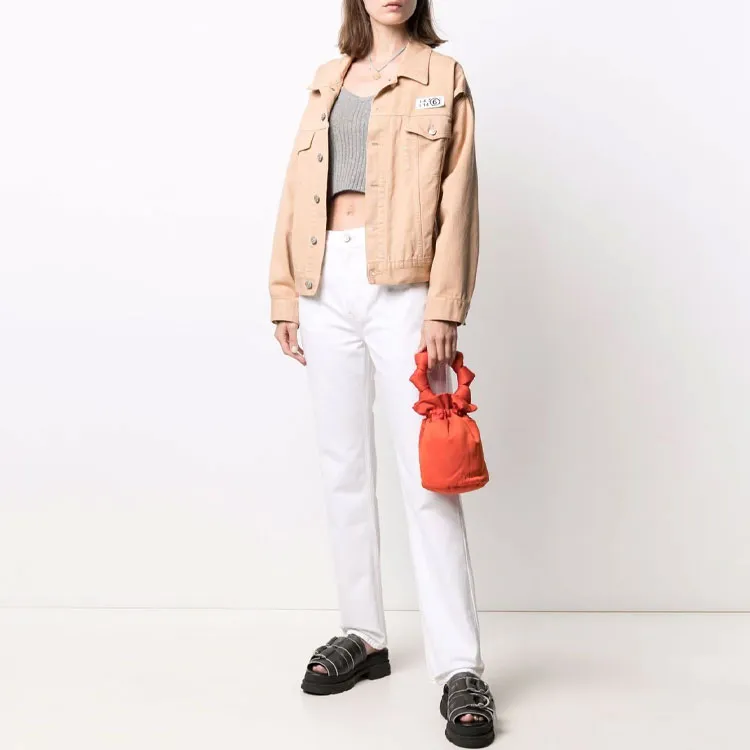 GANNI Jeans Women's White-2
