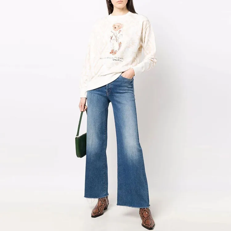 Polo Ralph Lauren FW21 Sweatshirt Women's Beige-2