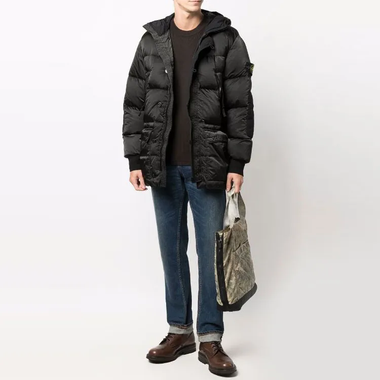 STONE ISLAND FW21 Down Jacket Men's Black-1