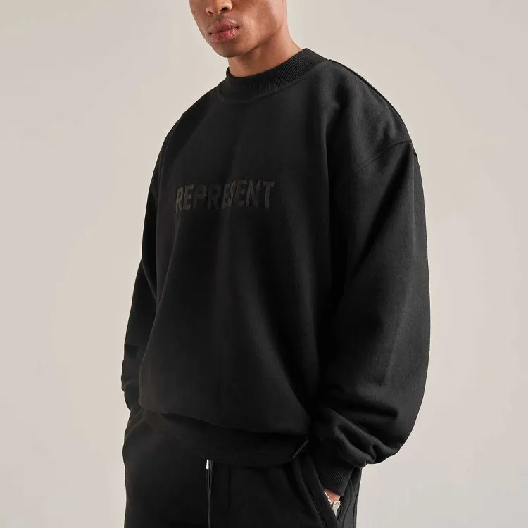 REPRESENT Sweatshirts Men Black-2