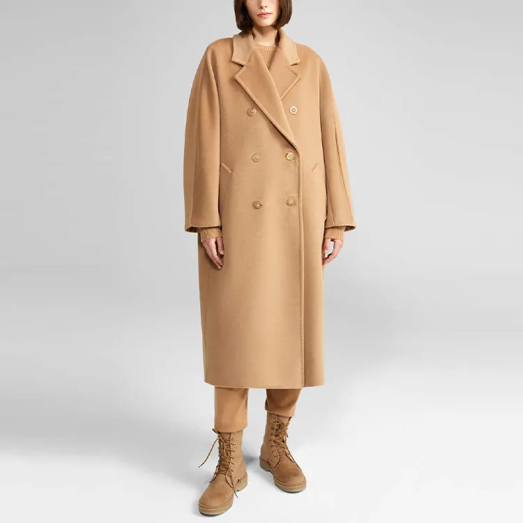 MaxMara Coats Women's Camel Mixed Color-2