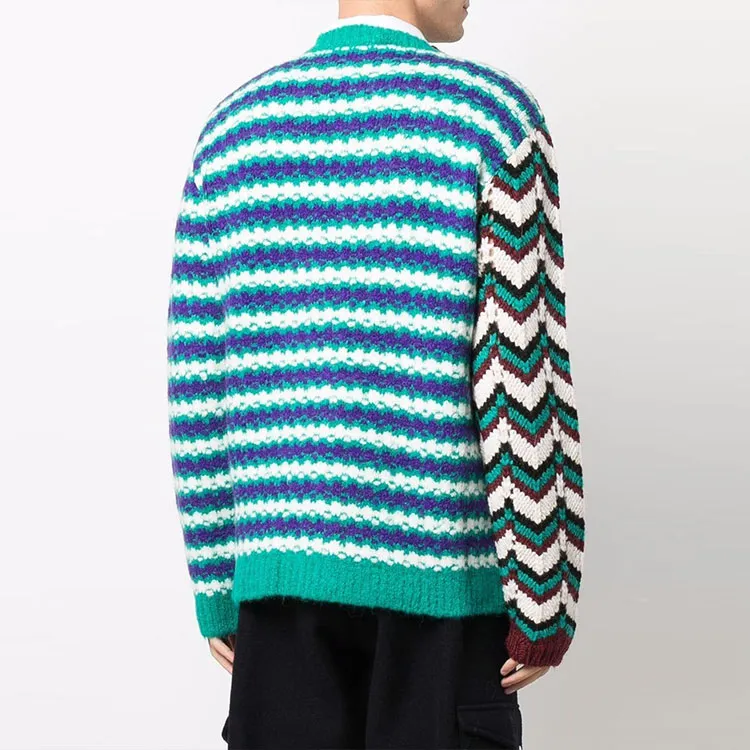 MARNI Sweaters Men Green-3