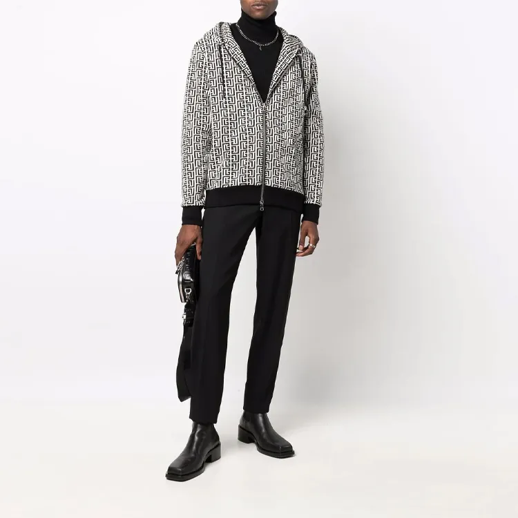 BALMAIN Sweatshirts Men Black-1