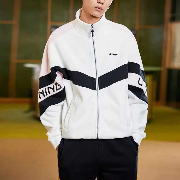 LINING Sports Fashion Collection Jackets Unisex Ivory-2