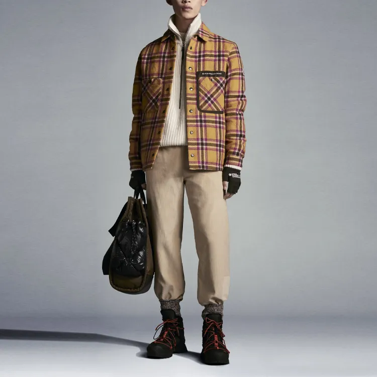 Moncler Jackets Men Initial Yellow-1