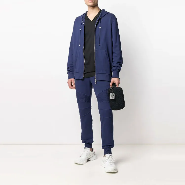 BALMAIN Sweatshirts Men Blue-3
