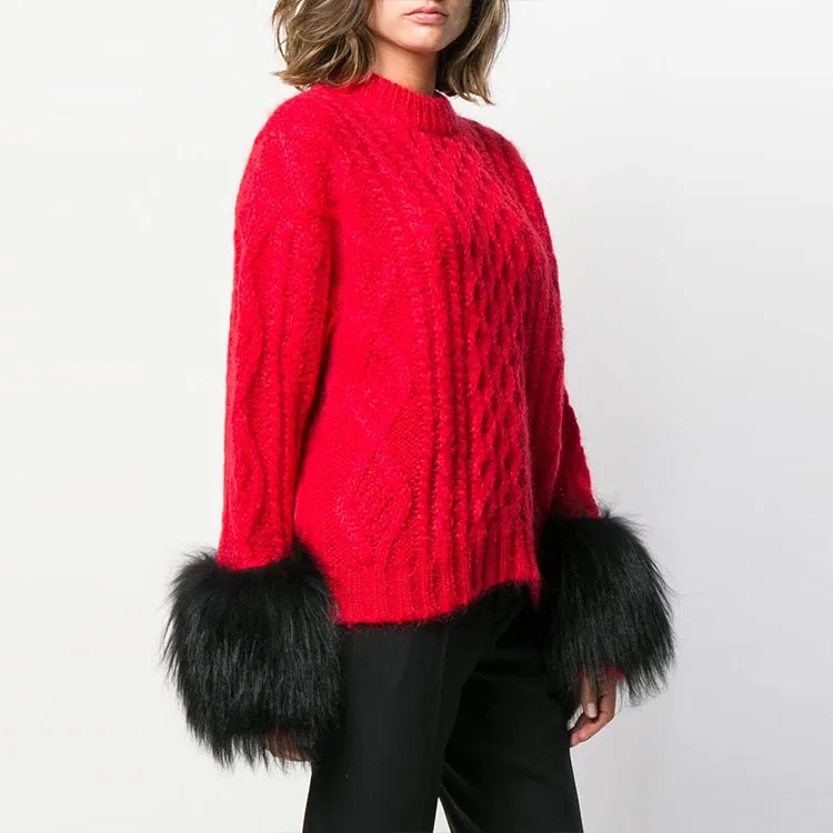 PRADA Sweaters Women's Red-2
