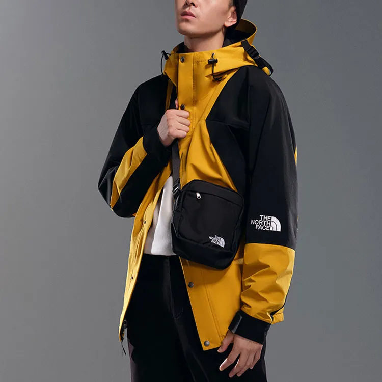 THE NORTH FACE Icon Windbreaker Jackets Unisex Black Yellow Multicolor-4