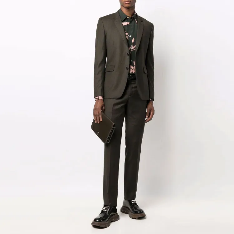 Paul Smith Shirts Men Dark Green-1
