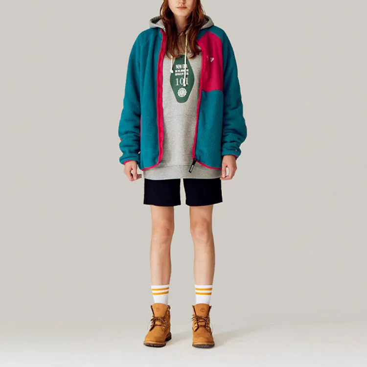 New Era FW21 Jacket Unisex Turquoise-3