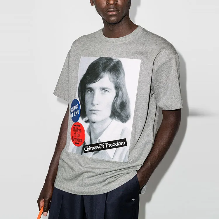 RAF SIMONS T Shirts Men Gray-3