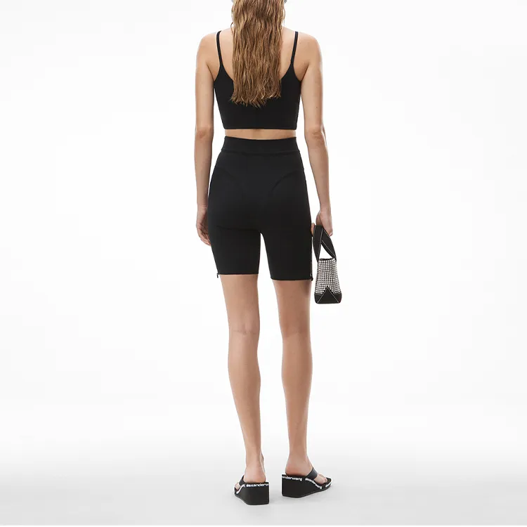 Alexander Wang Sleeveless Sports Shirts Women's Black-3