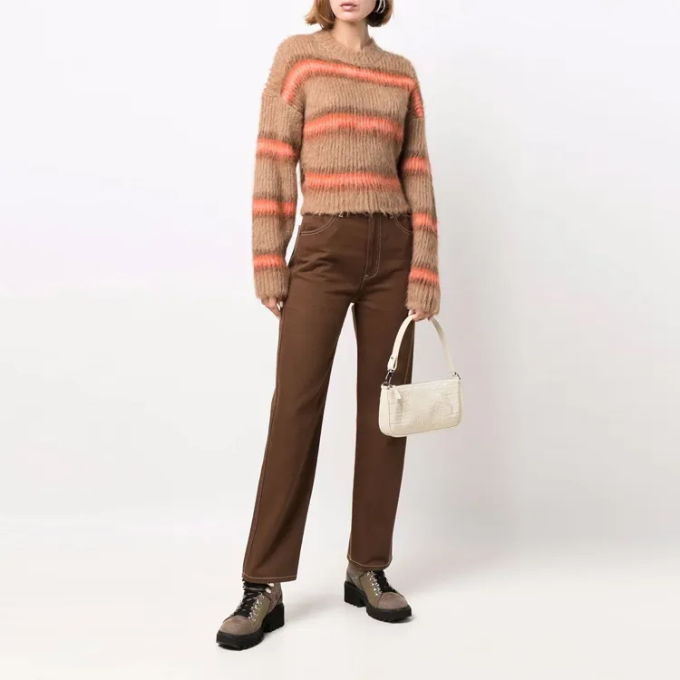 KENZO FW21 Cashmere Sweater Women's Umber-1