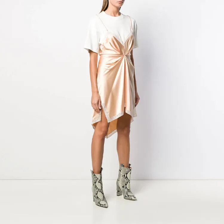 Alexander Wang Short Sleeved Dresses Women's Nude-3