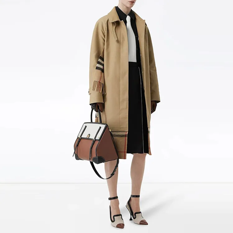 Burberry FW21 Casual Long Skirts Women's Black-1