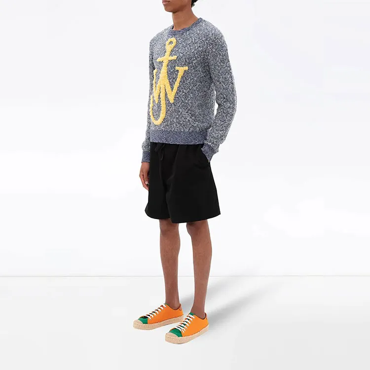 JW Anderson Cashmere Sweaters Men Gray-3