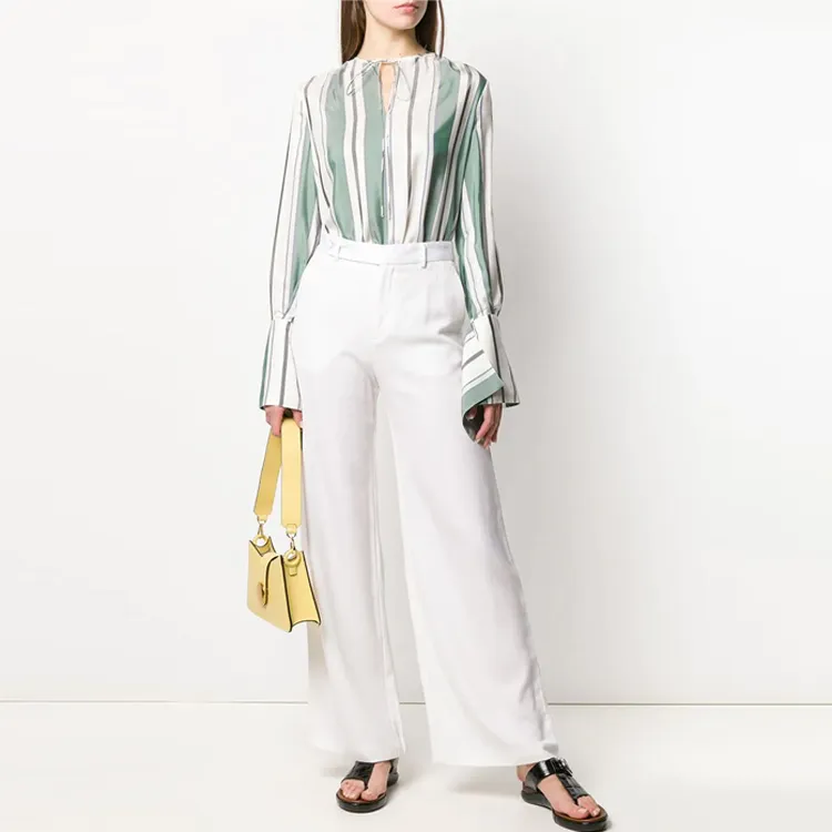 Lanvin Awning Stripe Blouse-1
