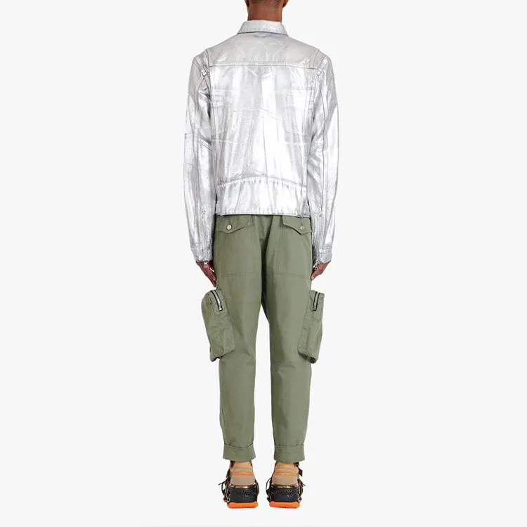 BALMAIN Jackets Men Silver-2