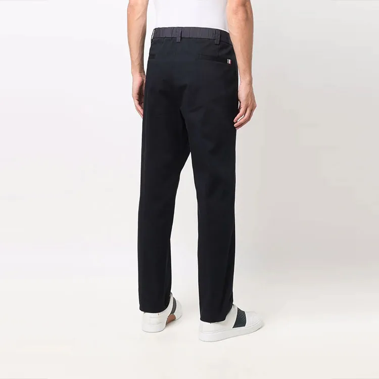 Moncler Drawstring waist Straight leg Trousers-2