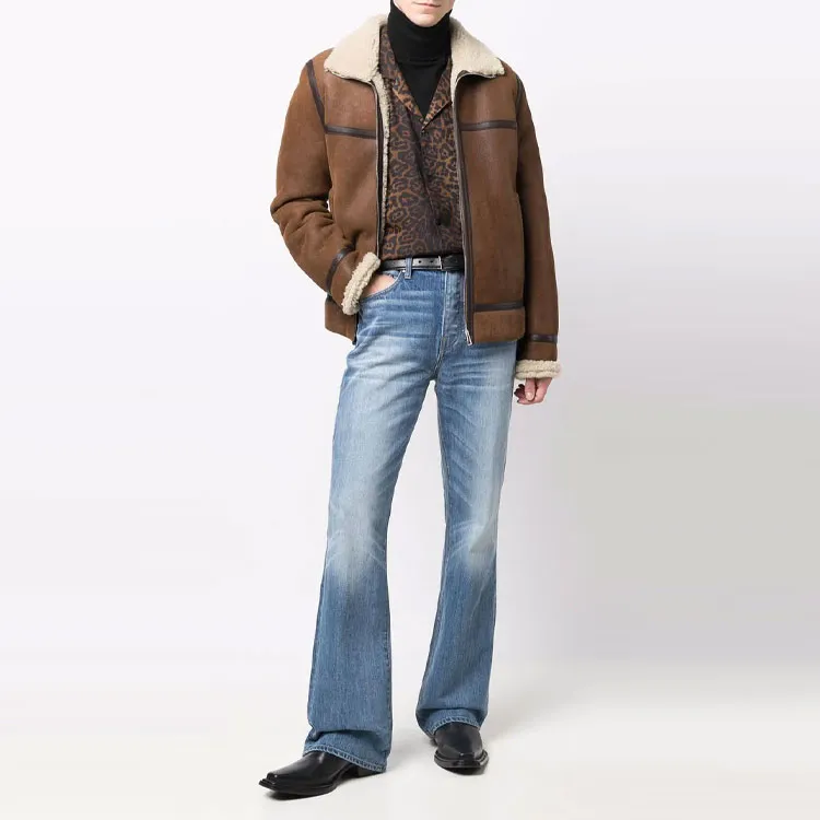 AMIRI Leopard Print Fleece Hoodie Sweatshirt-1