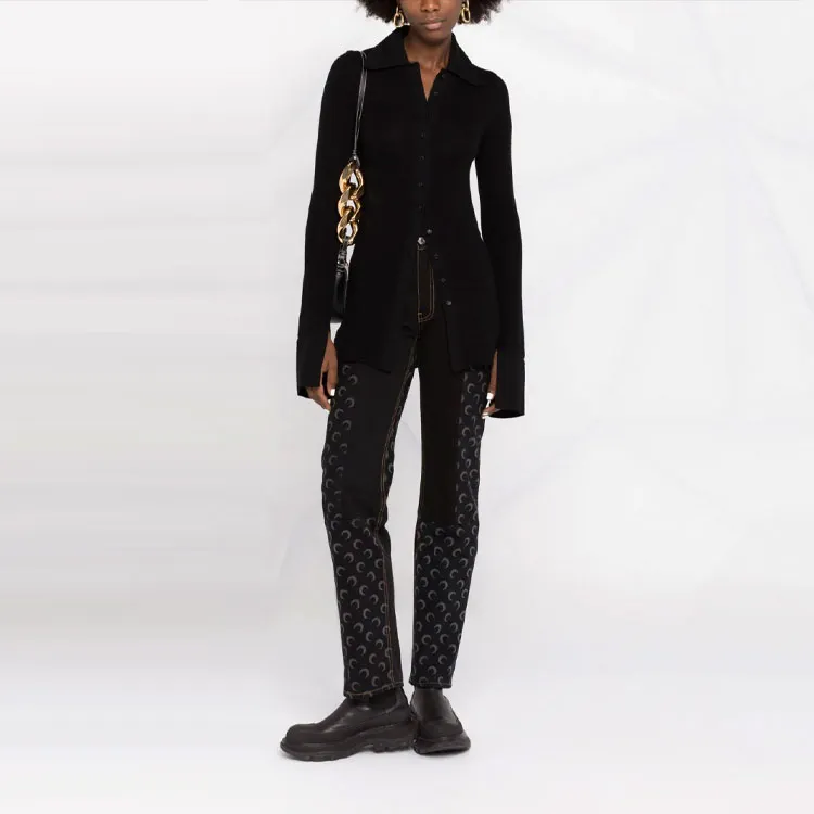 AMBUSH FW21 Slim Fit Knitwear Women's Black-2