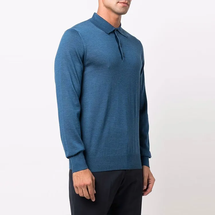 EMPORIO ARMANI Polo Shirts Men Blue-3