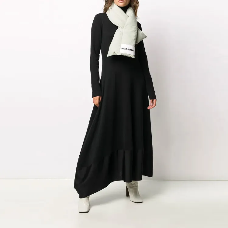 JIL SANDER Long-Sleeved Dresses Women's Black-1