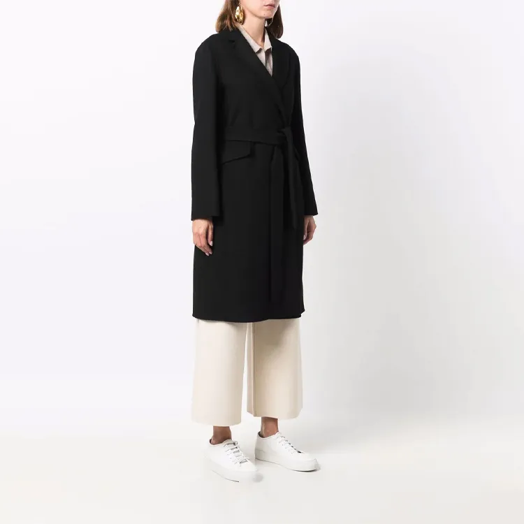 'S MAX MARA Nina Belted Virgin Wool Coat-3