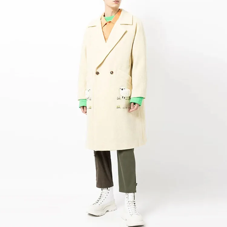 Doublet Coats Men Beige-2
