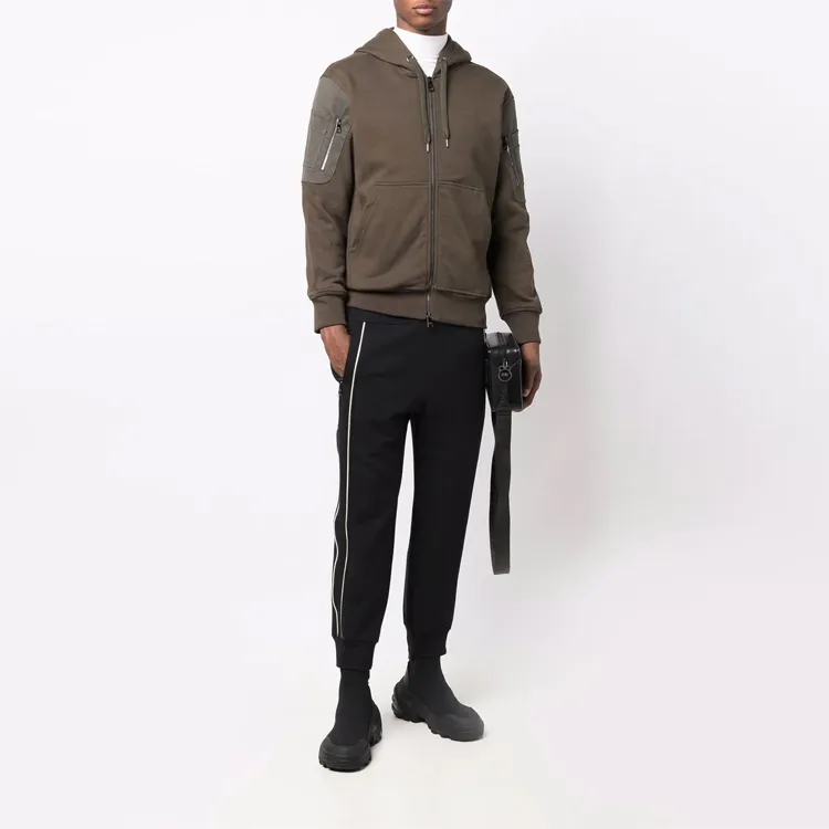 Neil Barrett Stripe Detailed Relaxed Fit Pants-1