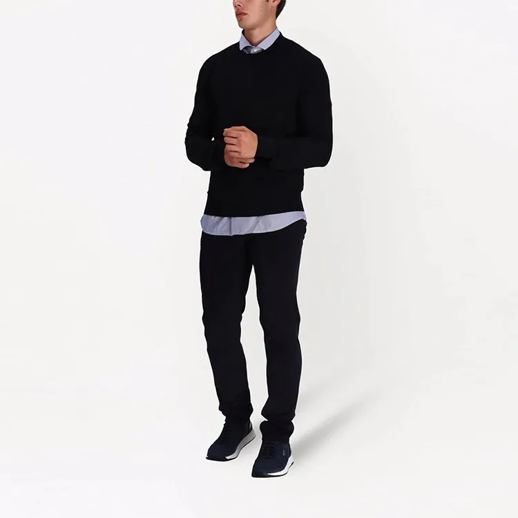 EMPORIO ARMANI FW21 Sweater Men's Black-1