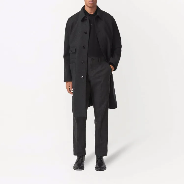 Burberry Check-pattern Tailored Trousers-2