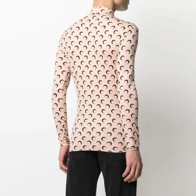 Marine Serre T Shirts Men Flesh-3