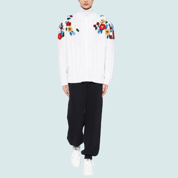 MIU MIU FW21 Sweater Women's White-1