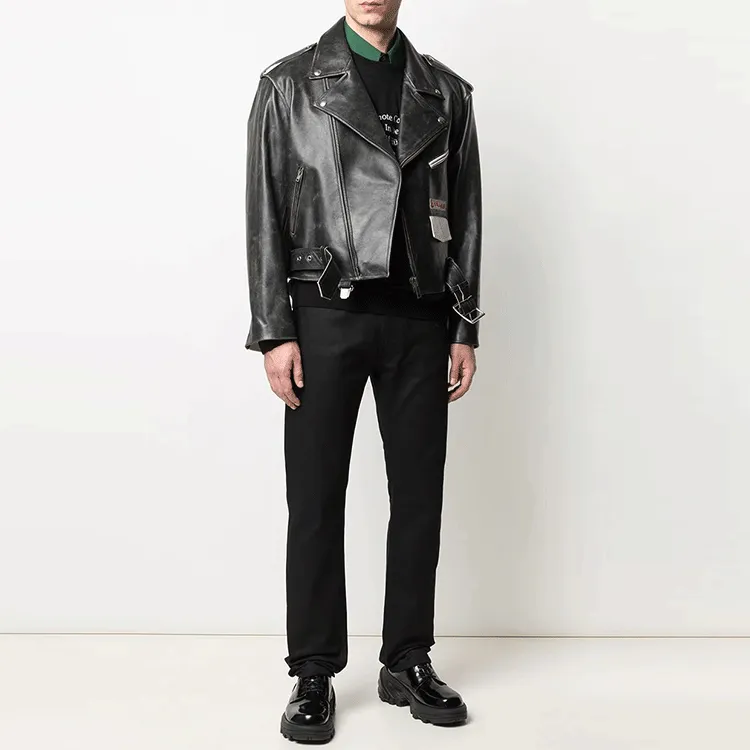 RAF SIMONS Jeans Men Black-1