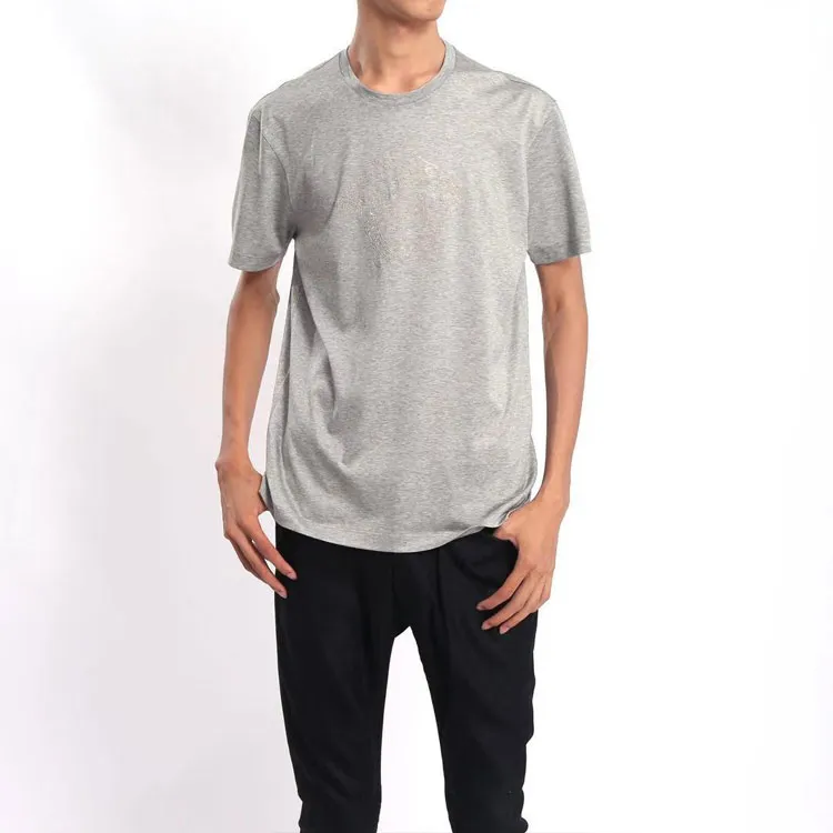 VERSACE T Shirts Men Gray-1
