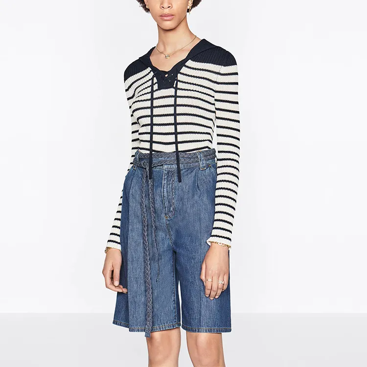 DIOR SS22 Sweater Women's Marine Blue-4