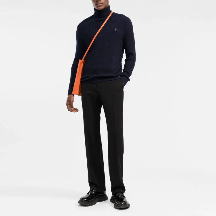 Polo Ralph Lauren Logo Embroidered Turtleneck Jumper-1