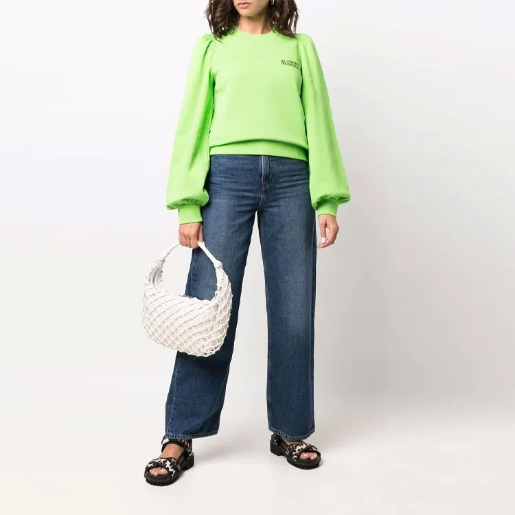 GANNI Software Puff Crew 'Flash Green'-2